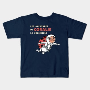 Coralie La Coccinelle Cover Kids T-Shirt